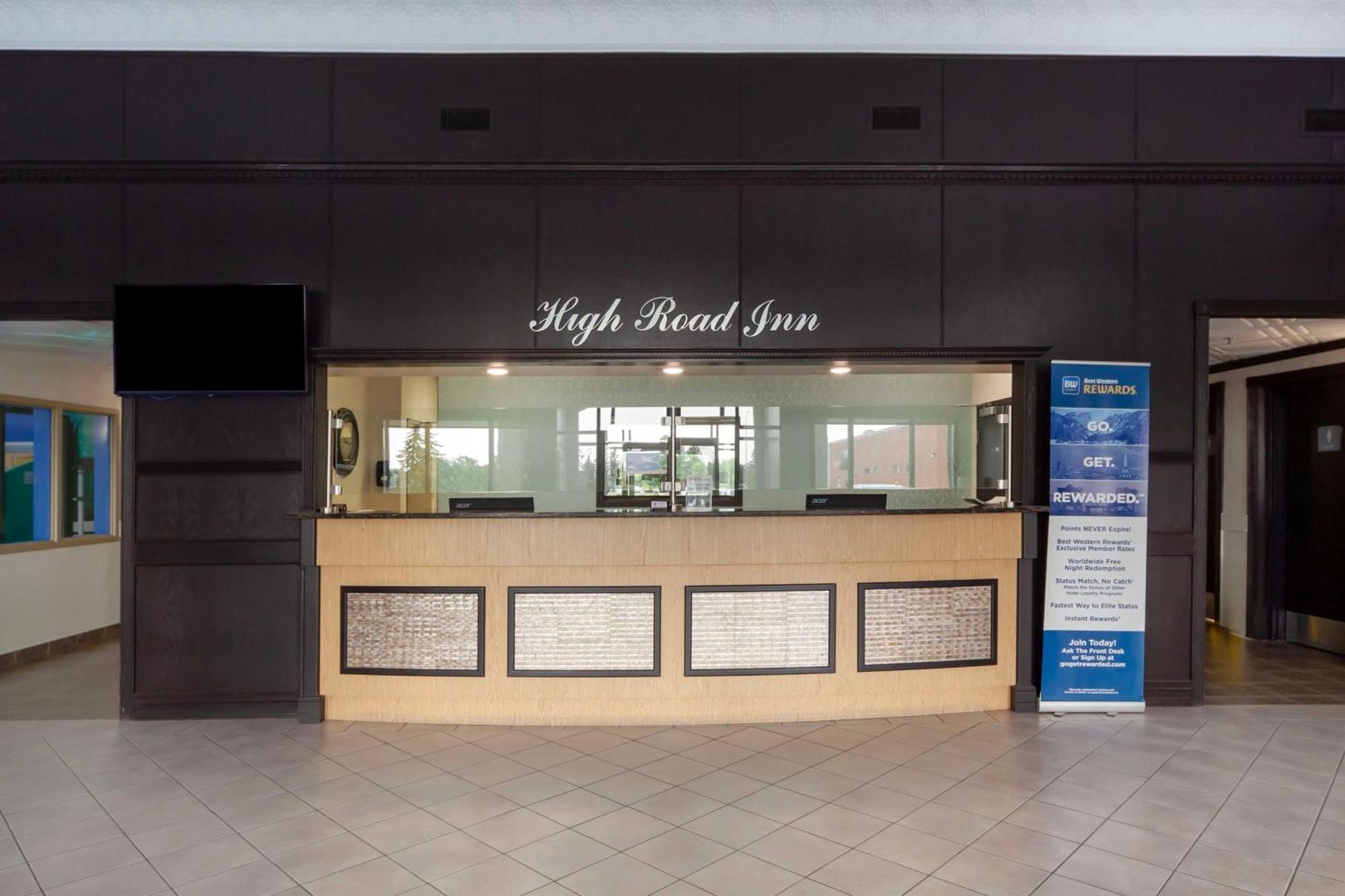 Best Western High Road Inn Edson Exterior photo
